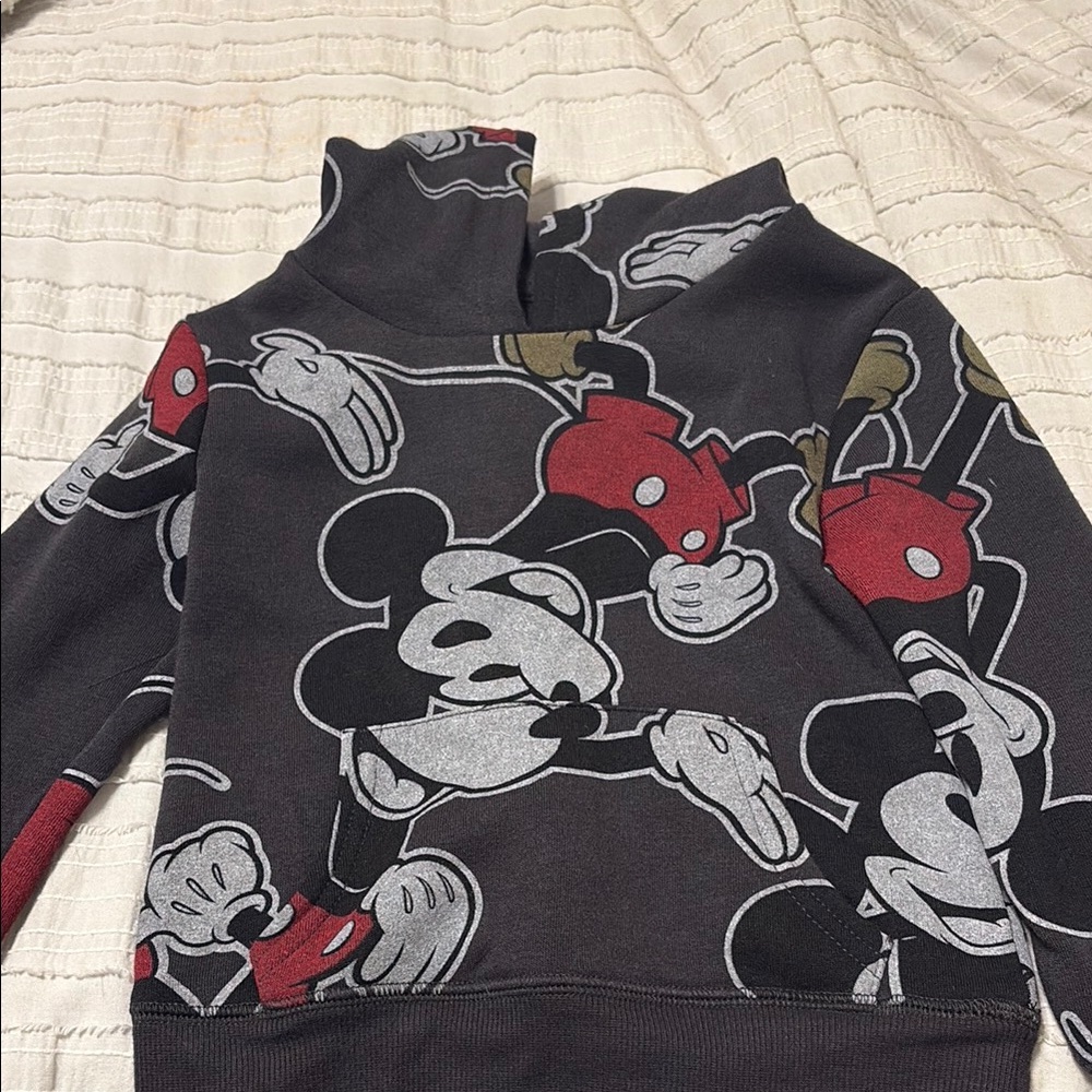 Disney Mickey Mouse Kids Jacket - Black and Red